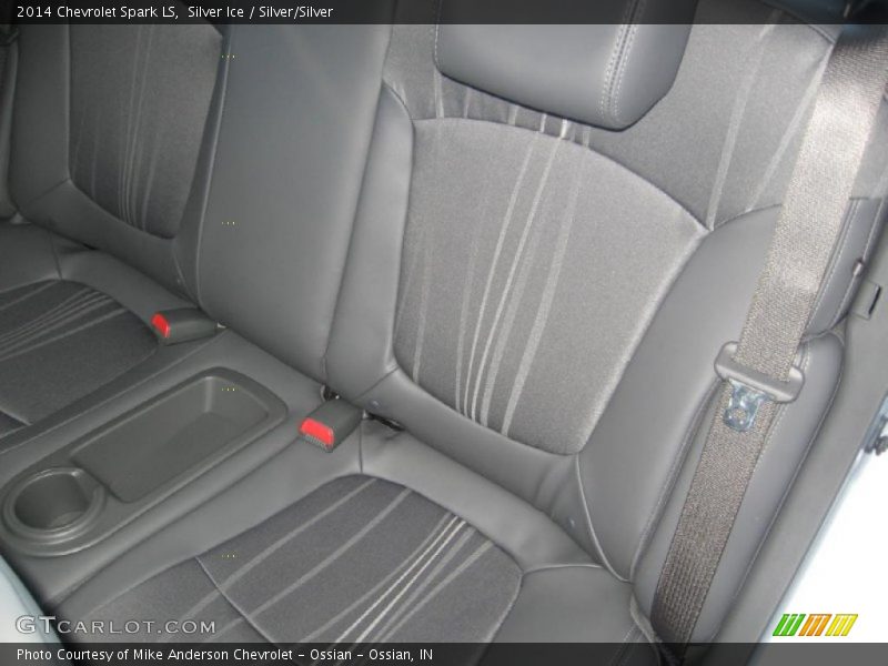 Silver Ice / Silver/Silver 2014 Chevrolet Spark LS