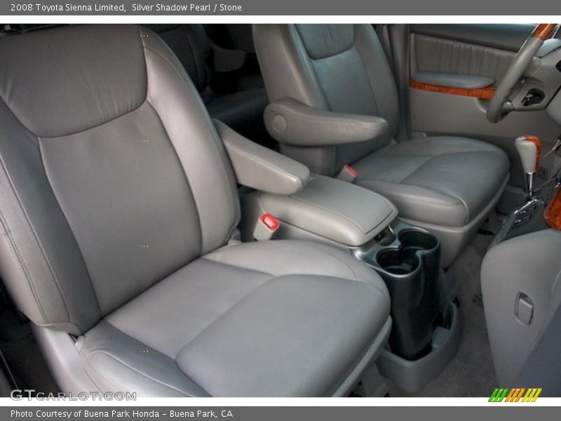 Silver Shadow Pearl / Stone 2008 Toyota Sienna Limited
