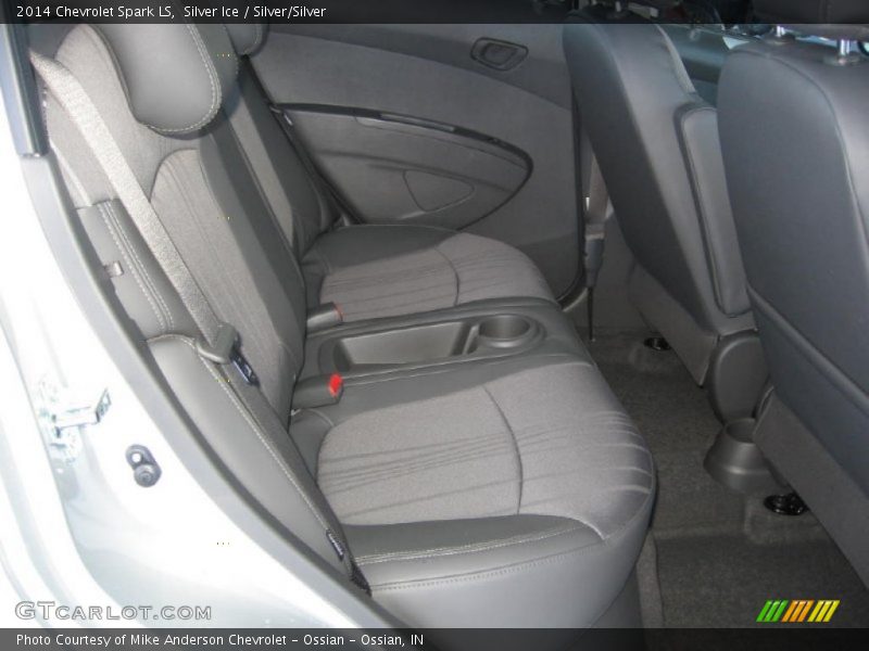 Silver Ice / Silver/Silver 2014 Chevrolet Spark LS