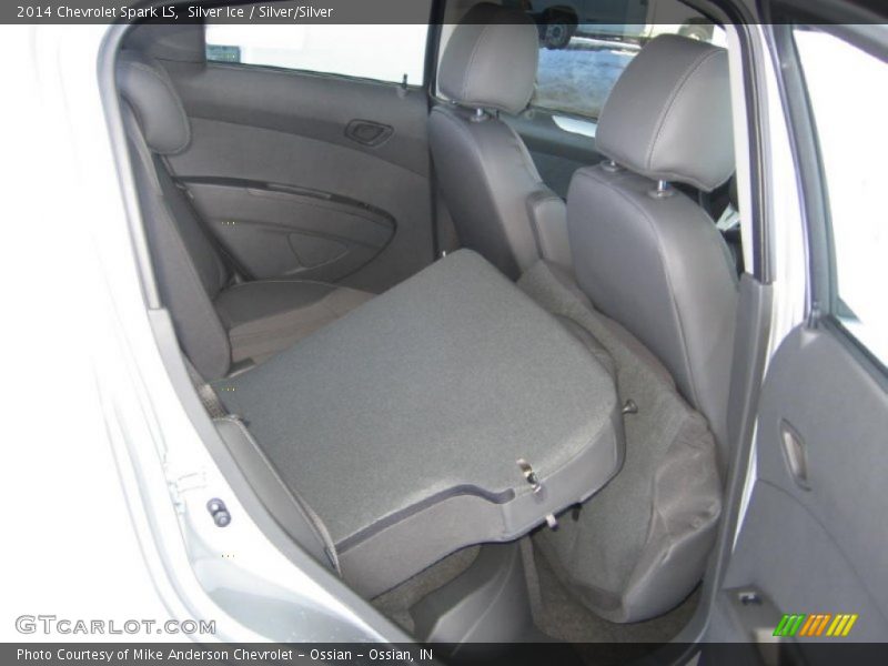 Silver Ice / Silver/Silver 2014 Chevrolet Spark LS