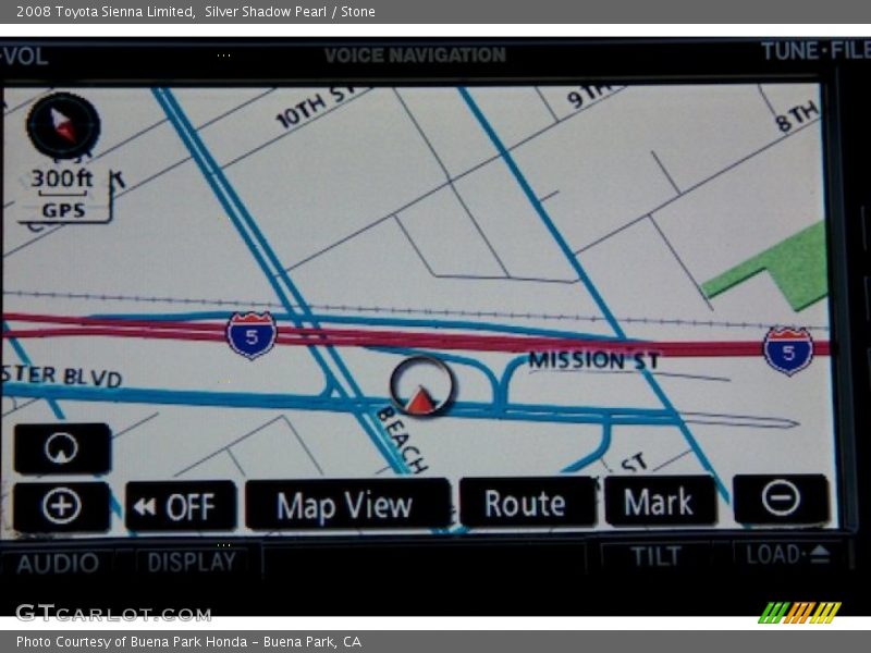 Silver Shadow Pearl / Stone 2008 Toyota Sienna Limited