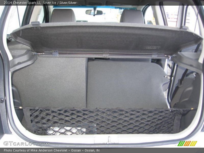 Silver Ice / Silver/Silver 2014 Chevrolet Spark LS
