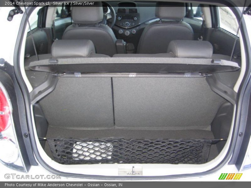 Silver Ice / Silver/Silver 2014 Chevrolet Spark LS