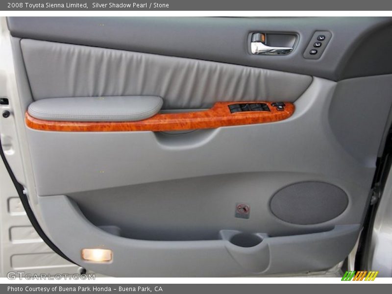 Silver Shadow Pearl / Stone 2008 Toyota Sienna Limited