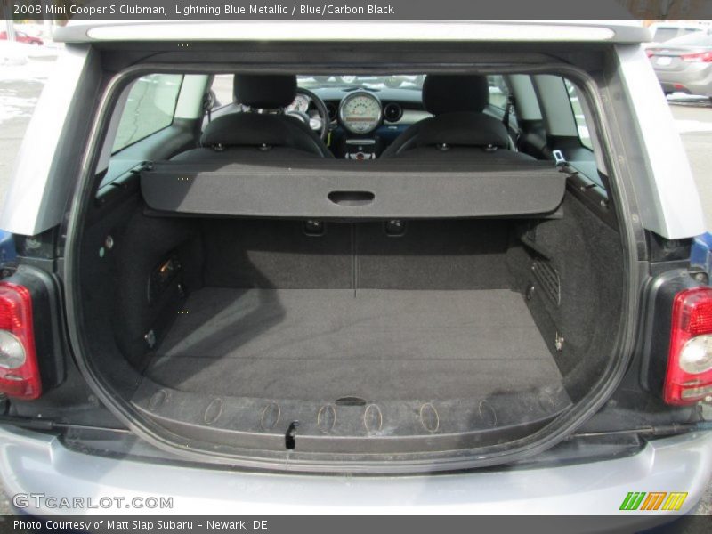  2008 Cooper S Clubman Trunk