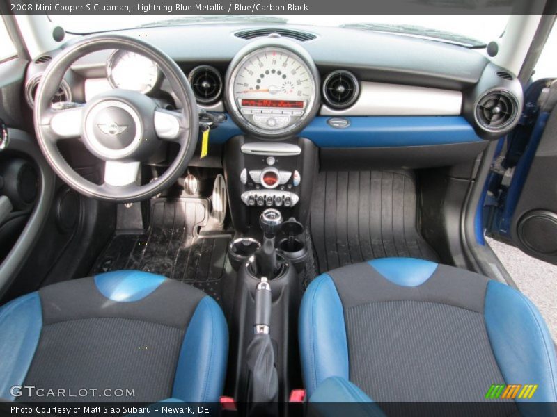 Dashboard of 2008 Cooper S Clubman