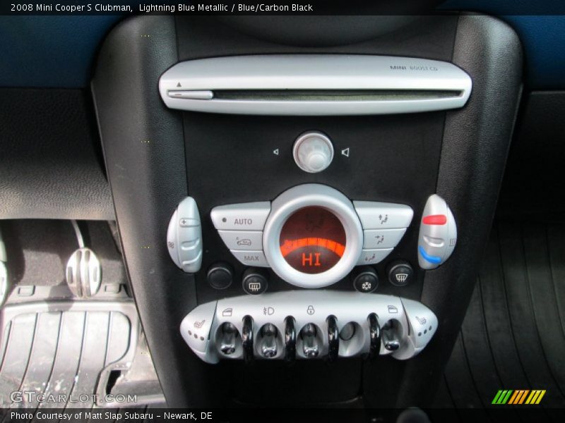 Lightning Blue Metallic / Blue/Carbon Black 2008 Mini Cooper S Clubman