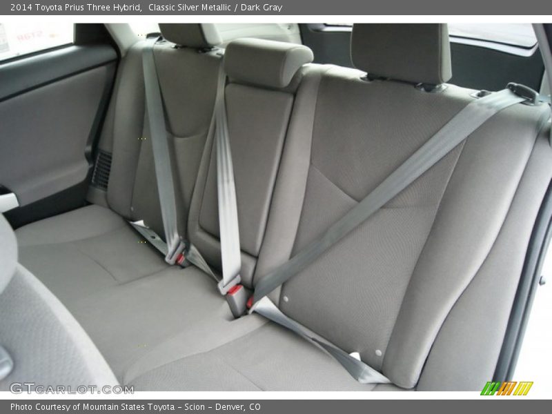 Classic Silver Metallic / Dark Gray 2014 Toyota Prius Three Hybrid