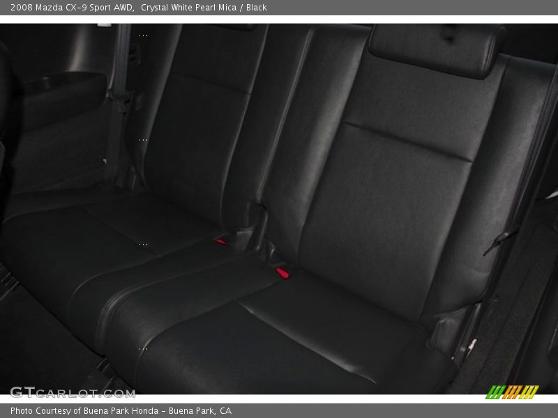 Crystal White Pearl Mica / Black 2008 Mazda CX-9 Sport AWD