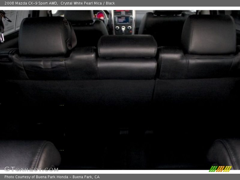 Crystal White Pearl Mica / Black 2008 Mazda CX-9 Sport AWD