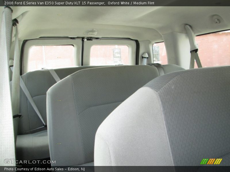 Oxford White / Medium Flint 2008 Ford E Series Van E350 Super Duty XLT 15 Passenger