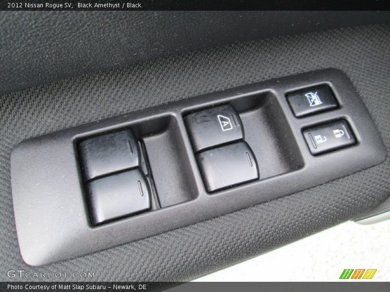Black Amethyst / Black 2012 Nissan Rogue SV