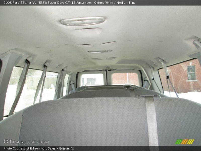 Oxford White / Medium Flint 2008 Ford E Series Van E350 Super Duty XLT 15 Passenger