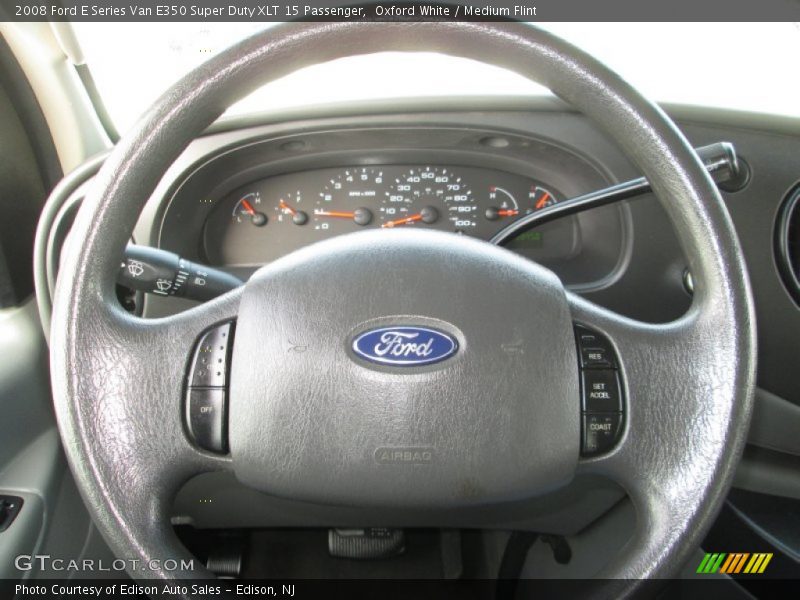 Oxford White / Medium Flint 2008 Ford E Series Van E350 Super Duty XLT 15 Passenger
