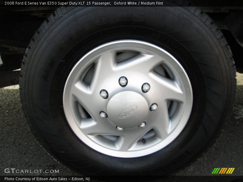 Oxford White / Medium Flint 2008 Ford E Series Van E350 Super Duty XLT 15 Passenger