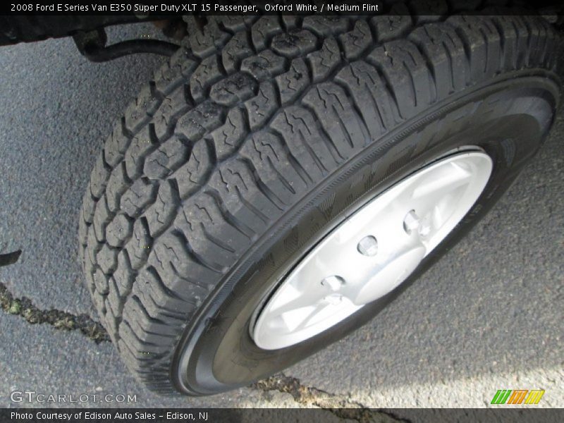 Oxford White / Medium Flint 2008 Ford E Series Van E350 Super Duty XLT 15 Passenger