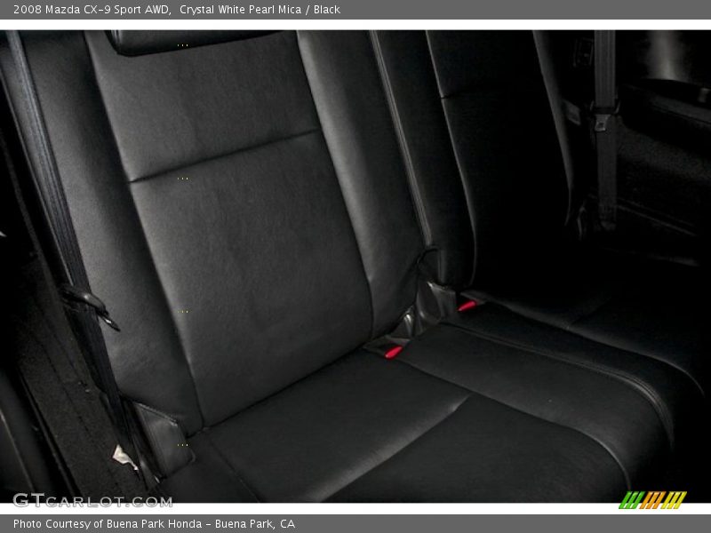 Crystal White Pearl Mica / Black 2008 Mazda CX-9 Sport AWD