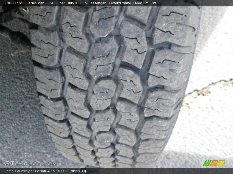 Oxford White / Medium Flint 2008 Ford E Series Van E350 Super Duty XLT 15 Passenger