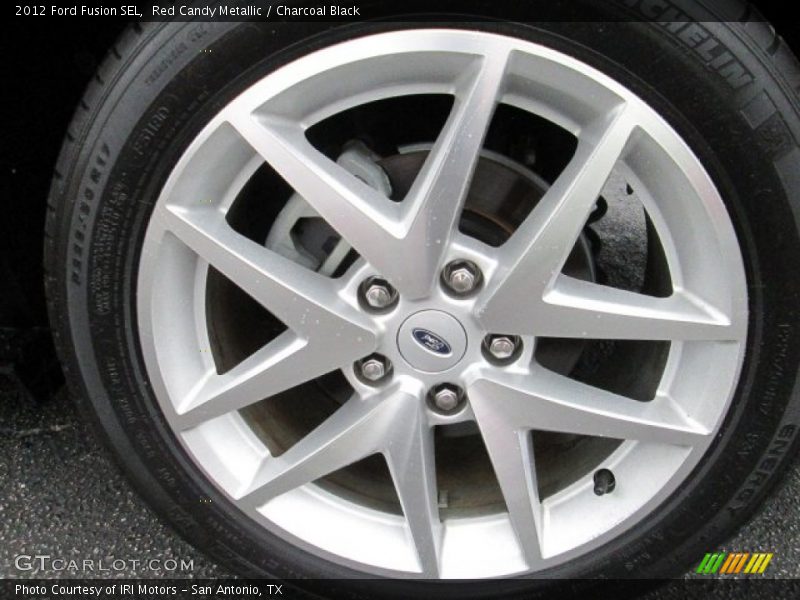 Red Candy Metallic / Charcoal Black 2012 Ford Fusion SEL