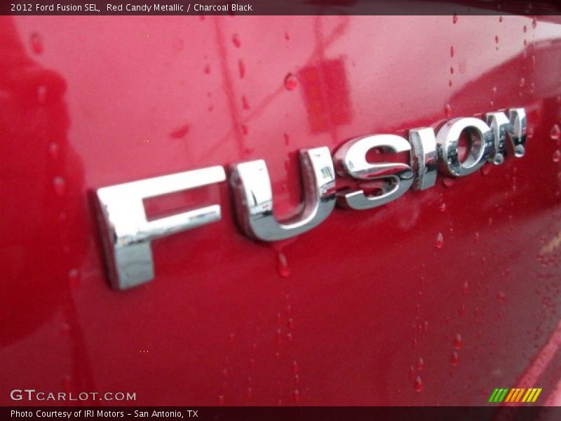 Red Candy Metallic / Charcoal Black 2012 Ford Fusion SEL