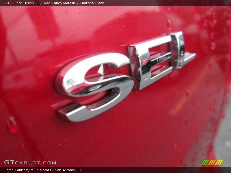 Red Candy Metallic / Charcoal Black 2012 Ford Fusion SEL