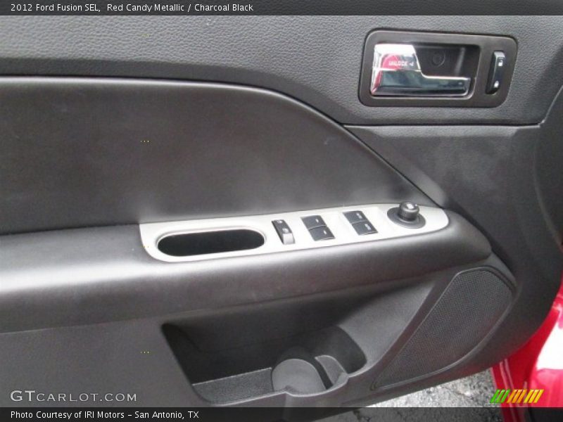 Red Candy Metallic / Charcoal Black 2012 Ford Fusion SEL