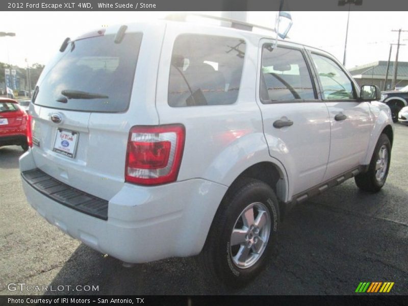 White Suede / Stone 2012 Ford Escape XLT 4WD