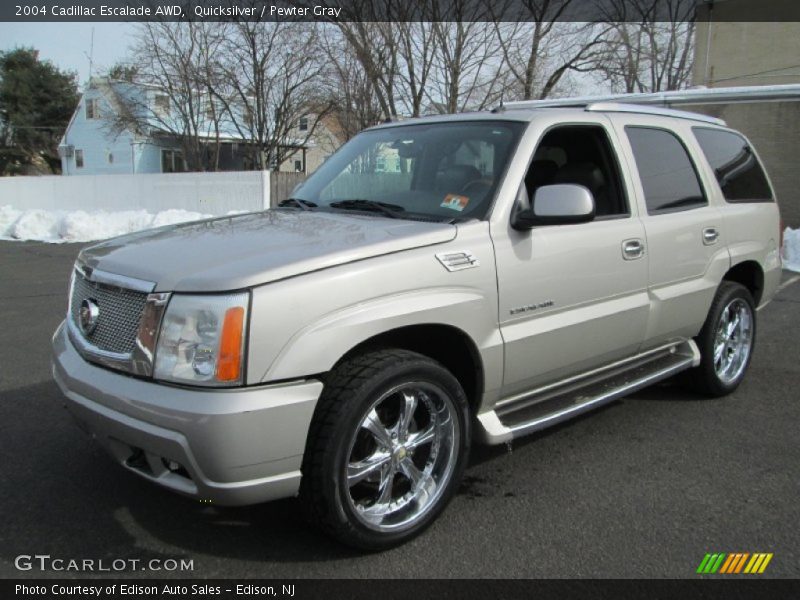 Quicksilver / Pewter Gray 2004 Cadillac Escalade AWD
