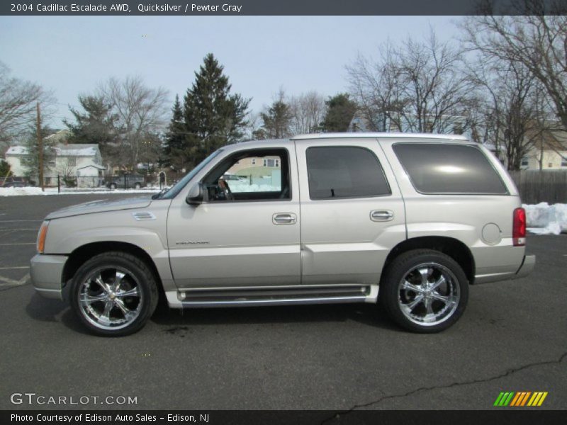Quicksilver / Pewter Gray 2004 Cadillac Escalade AWD