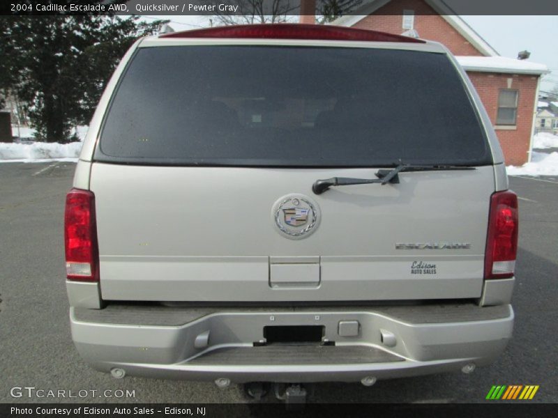 Quicksilver / Pewter Gray 2004 Cadillac Escalade AWD