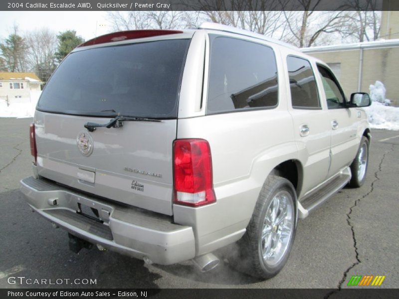 Quicksilver / Pewter Gray 2004 Cadillac Escalade AWD