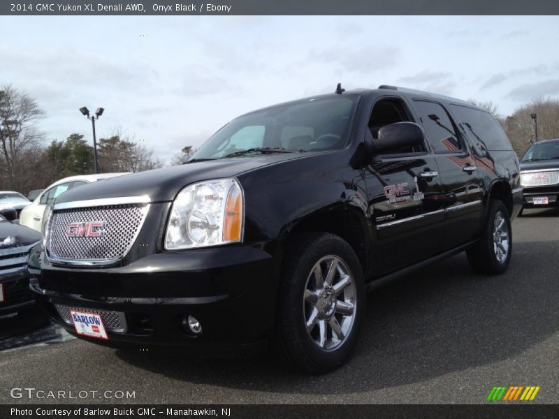 Onyx Black / Ebony 2014 GMC Yukon XL Denali AWD