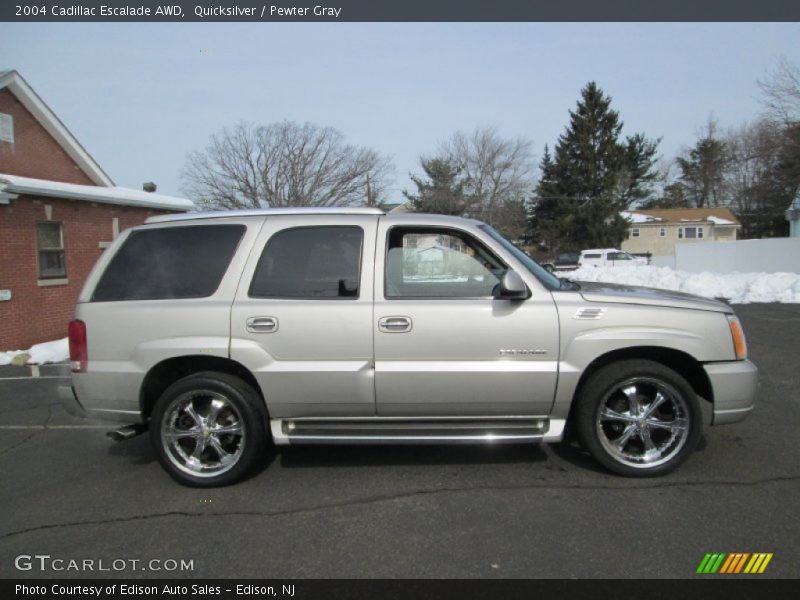 Quicksilver / Pewter Gray 2004 Cadillac Escalade AWD