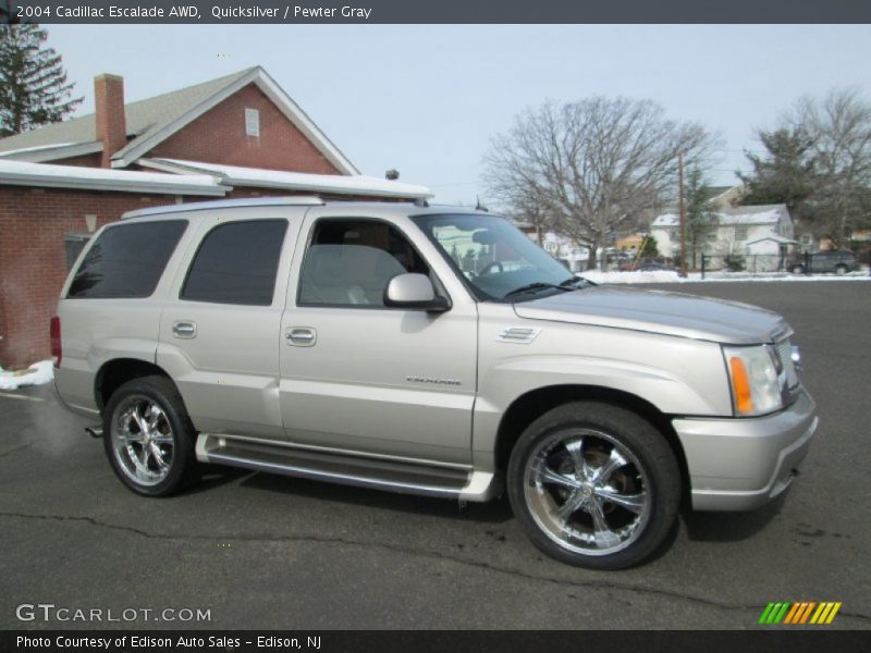 Quicksilver / Pewter Gray 2004 Cadillac Escalade AWD