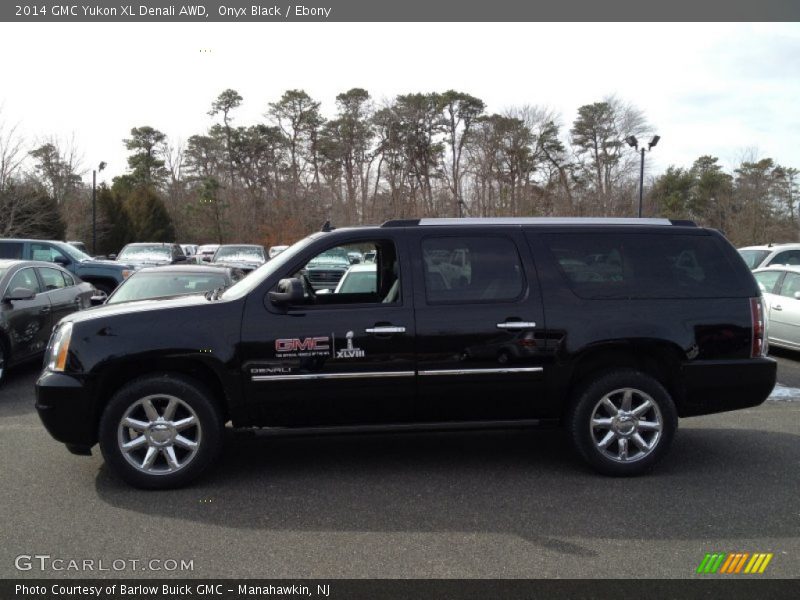 Onyx Black / Ebony 2014 GMC Yukon XL Denali AWD
