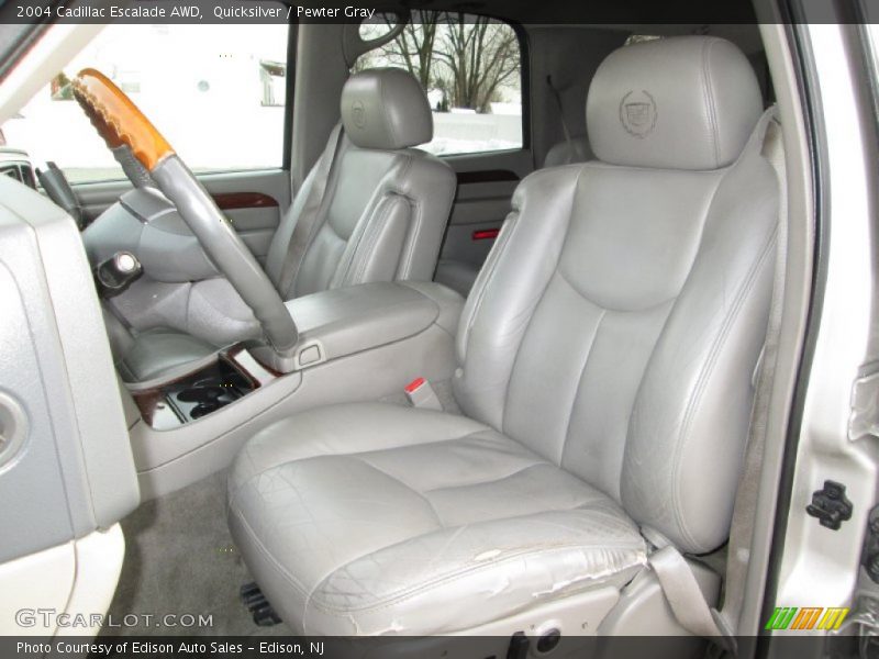 Quicksilver / Pewter Gray 2004 Cadillac Escalade AWD