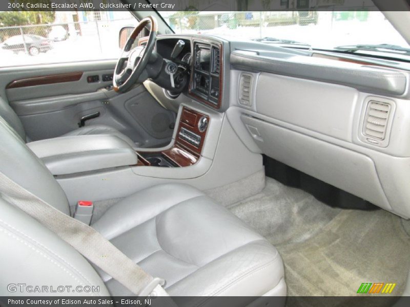 Quicksilver / Pewter Gray 2004 Cadillac Escalade AWD