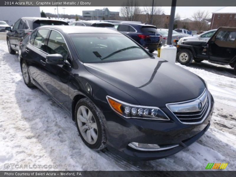 Graphite Luster Metallic / Ebony 2014 Acura RLX