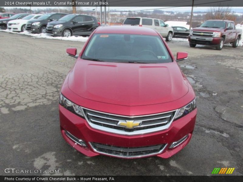 Crystal Red Tintcoat / Jet Black 2014 Chevrolet Impala LT