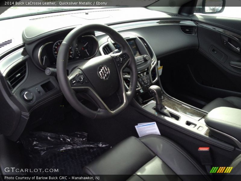 Quicksilver Metallic / Ebony 2014 Buick LaCrosse Leather