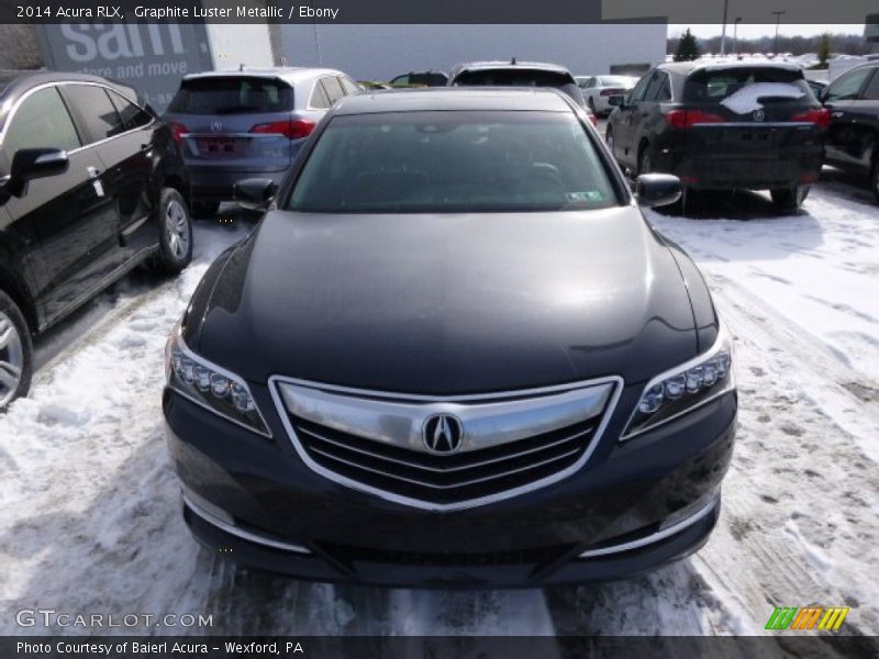 Graphite Luster Metallic / Ebony 2014 Acura RLX
