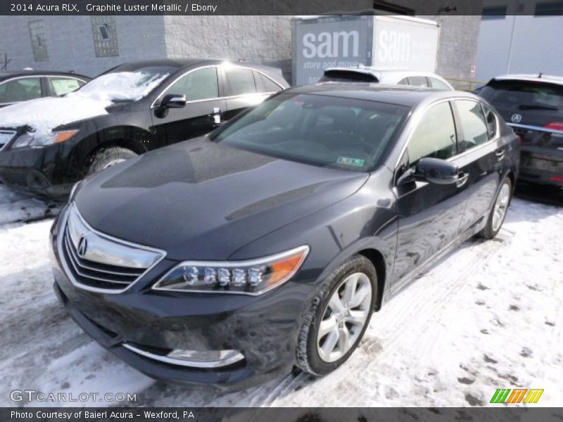 Graphite Luster Metallic / Ebony 2014 Acura RLX