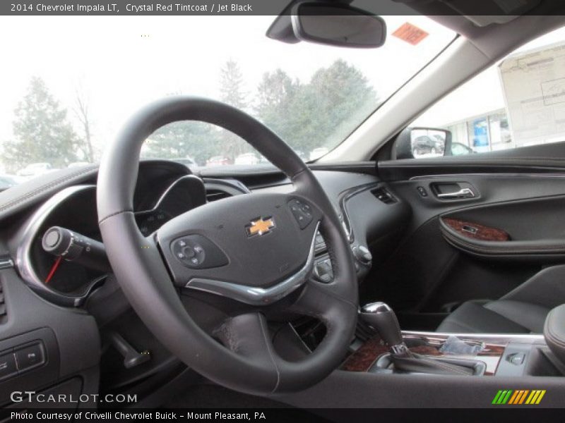Crystal Red Tintcoat / Jet Black 2014 Chevrolet Impala LT