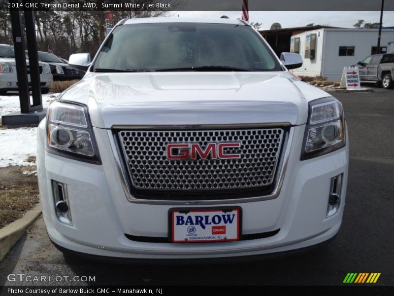 Summit White / Jet Black 2014 GMC Terrain Denali AWD