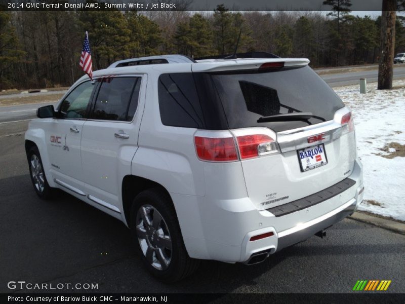 Summit White / Jet Black 2014 GMC Terrain Denali AWD