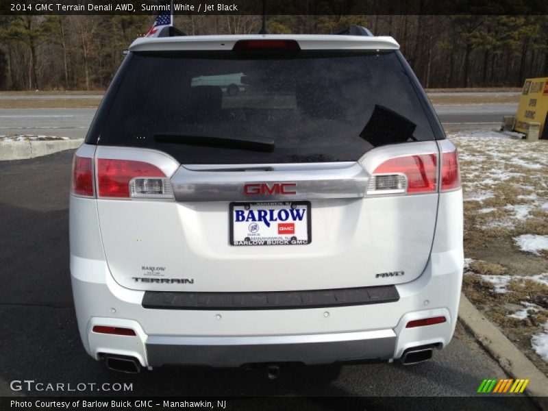 Summit White / Jet Black 2014 GMC Terrain Denali AWD