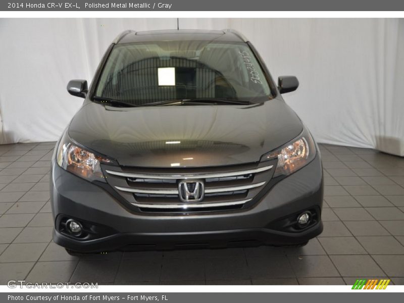 Polished Metal Metallic / Gray 2014 Honda CR-V EX-L