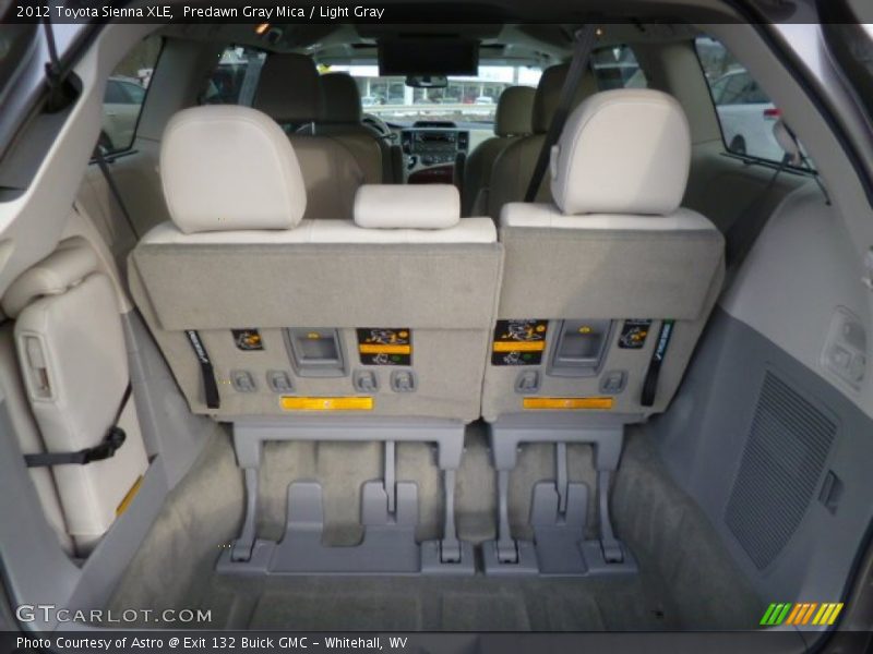 Predawn Gray Mica / Light Gray 2012 Toyota Sienna XLE
