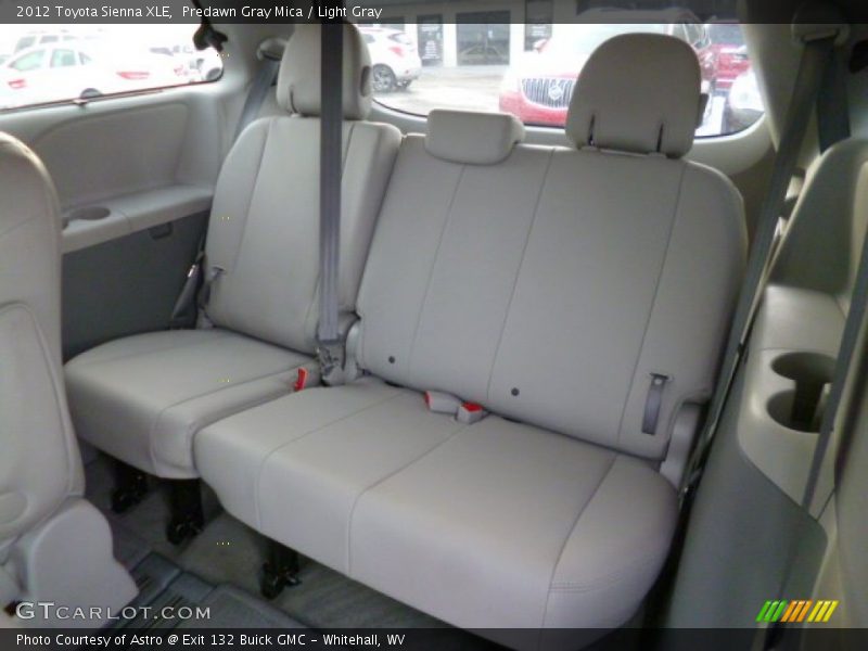 Predawn Gray Mica / Light Gray 2012 Toyota Sienna XLE