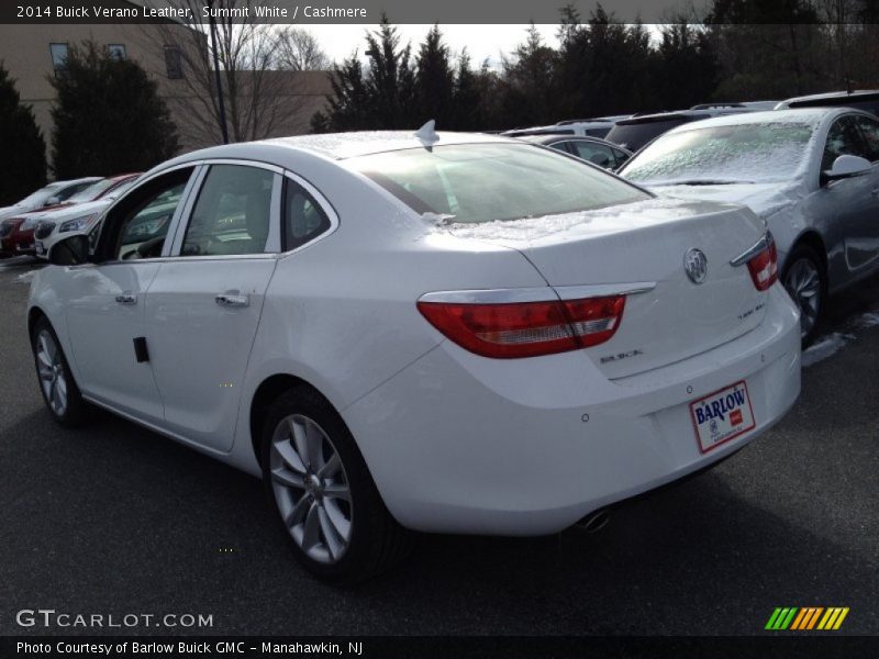 Summit White / Cashmere 2014 Buick Verano Leather